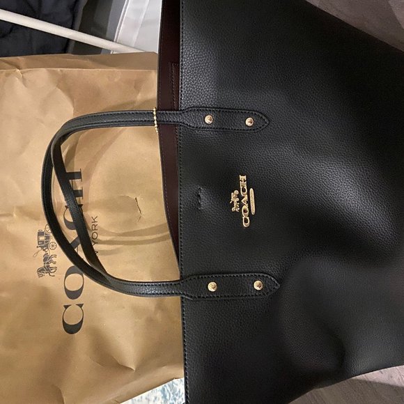 Coach Handbags - Coach Set-tote wallet and cleaner